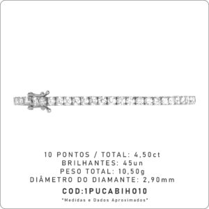 Pulseira 4 Garras 10 Pontos
