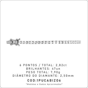Pulseira 4 Garras 6 Pontos