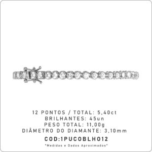 Pulseira Coroa 12 Pontos