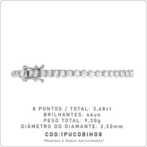 Pulseira Coroa 8 Pontos