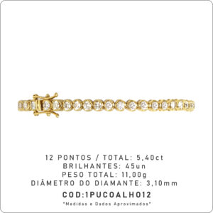 Pulseira Coroa 12 Pontos