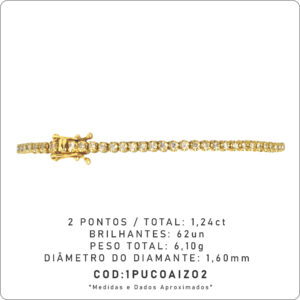 Pulseira Coroa 2 Pontos