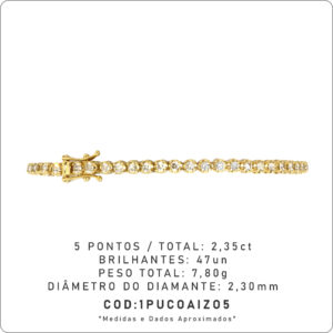 Pulseira Coroa 5 Pontos