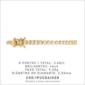 Pulseira Coroa 8 Pontos