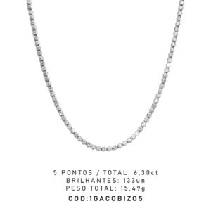 Gargantilha Coroa 5 Pontos