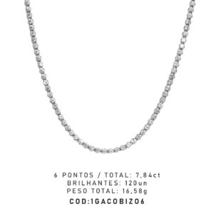 Gargantilha Coroa 6 Pontos