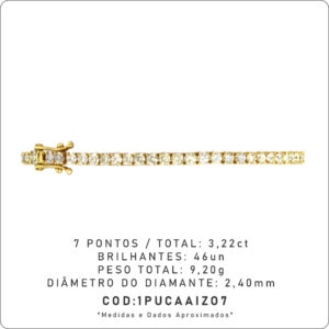 Pulseira 4 Garras 7 Pontos