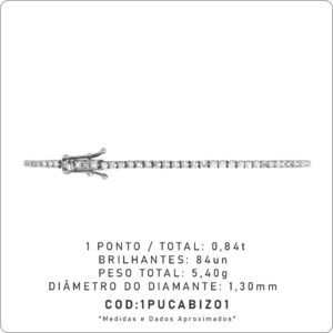 Pulseira 4 Garras 1 Ponto