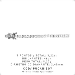 Pulseira 4 Garras 7 Pontos