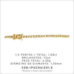 Pulseira Coroa 1,5 Pontos