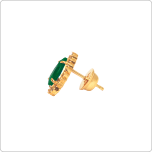 Brinco Esmeralda 8x6 Gota