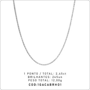 Gargantilha 4 Garras 1 Ponto