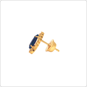 Brinco Safira 7x5 Gota