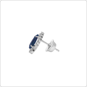 Brinco Safira 7x5 Gota