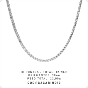 Gargantilha 4 Garras 10 Pontos