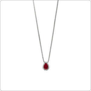 Pingente Rubi 7x5 Gota