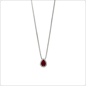 Pingente Rubi 8x6 Gota