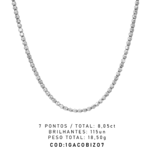Gargantilha Coroa 7 Pontos